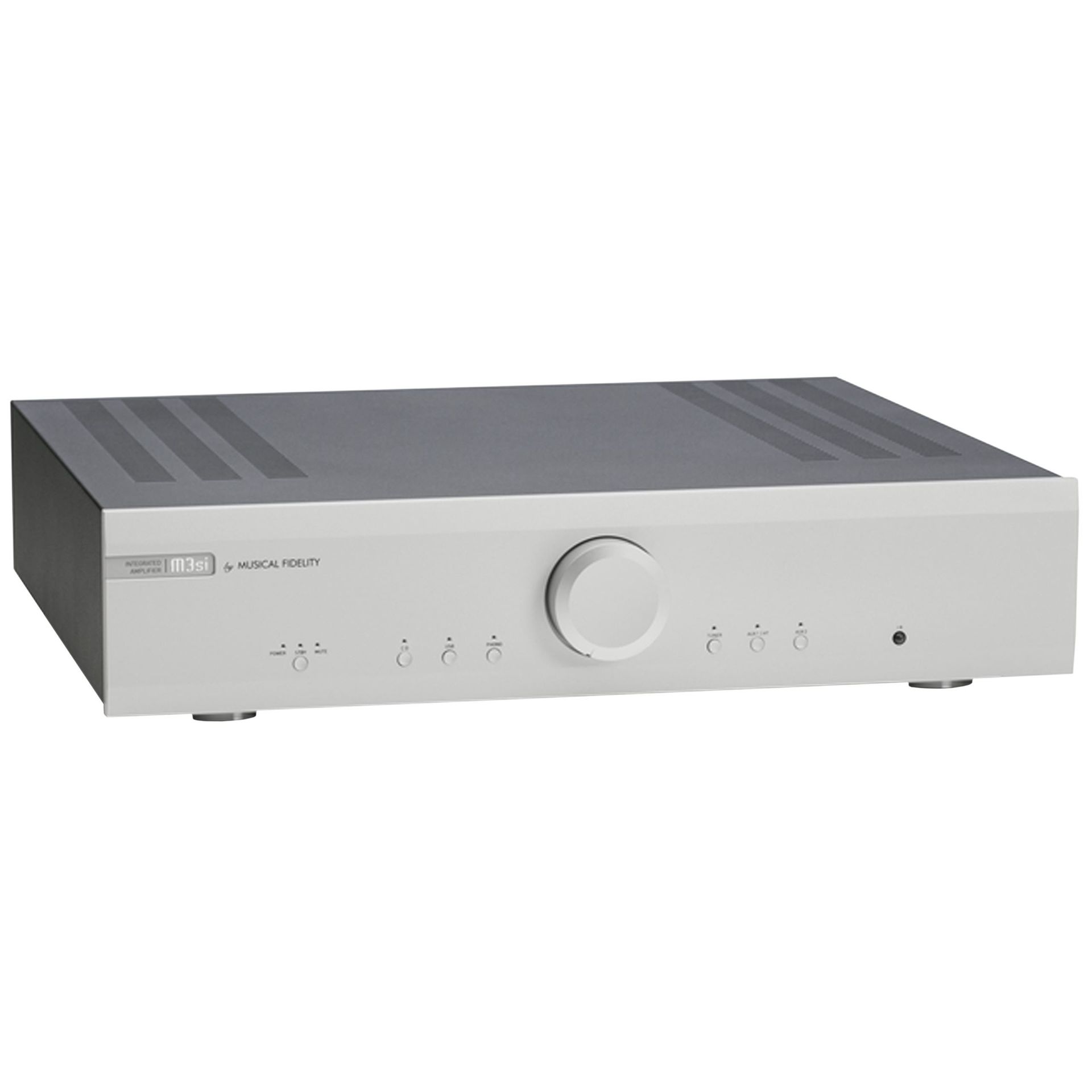 Musical Fidelity M3si - Wzmacniacz zintegrowany stereo z USB DAC Srebrny