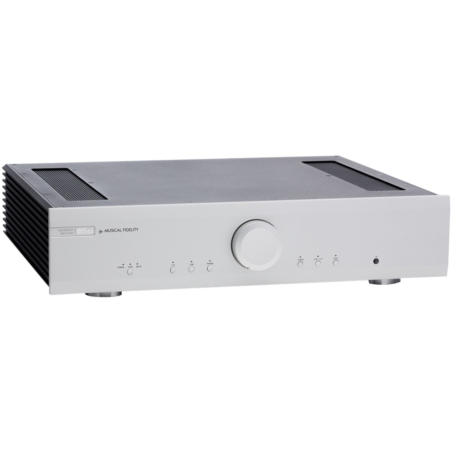 Musical Fidelity M5si - Wzmacniacz zintegrowany stereo z USB DAC Srebrny