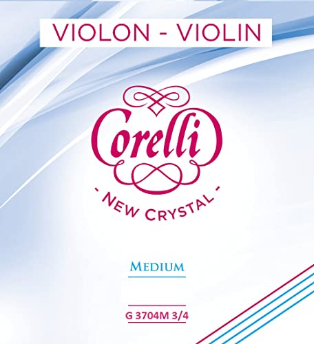 Corelli Struny Violin Crystal G Stabilon-Nylon/Srebro oplecione 3/4 3704M