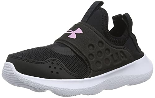 Under Armour dziewczęce buty do biegania Runplay, czarny - Black White Pacific Purple 001-40 EU