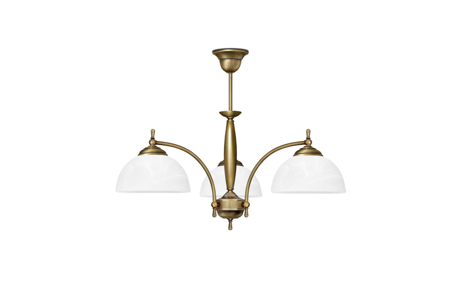 Mosiężny żyrandol C-S3