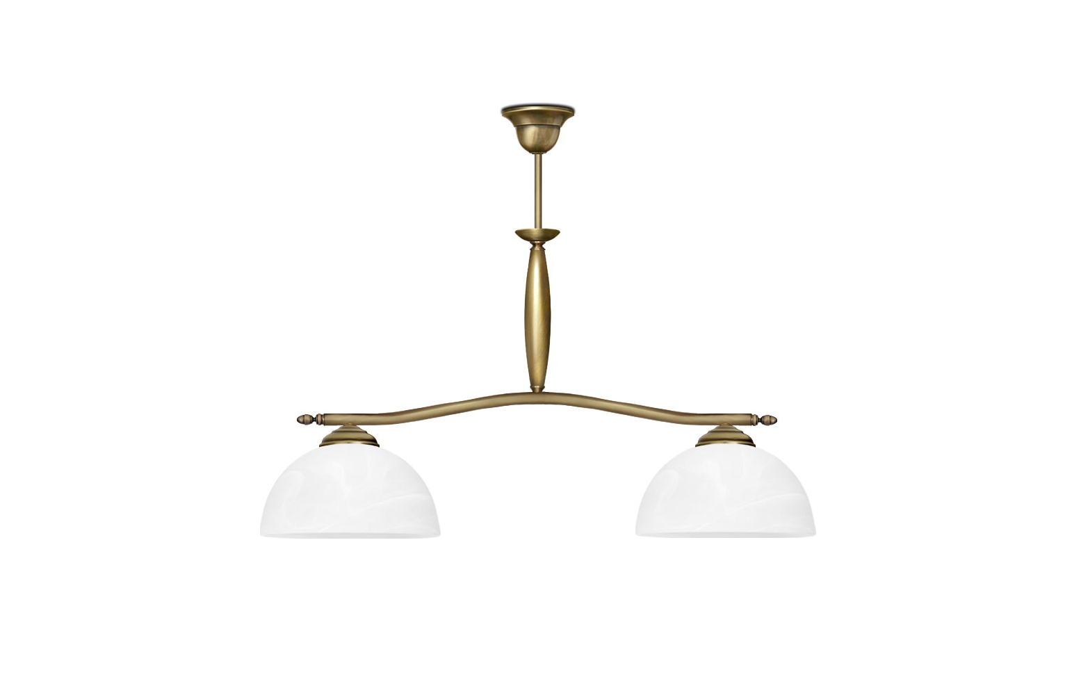 Żyrandol mosiężny C-S2L