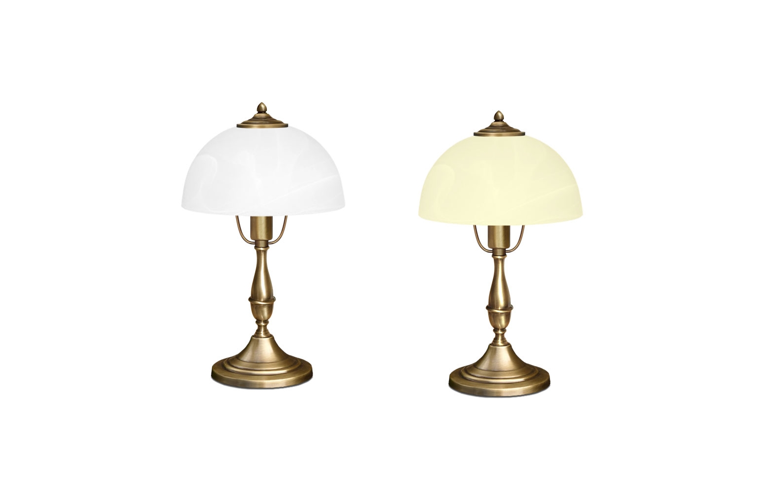 Mosiężna lampa stołowa P-B1