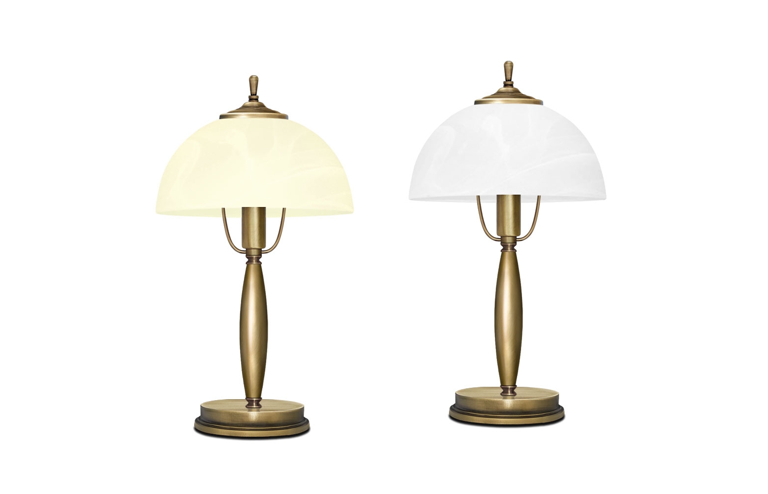 Mosiężna lampa stołowa C-B1G