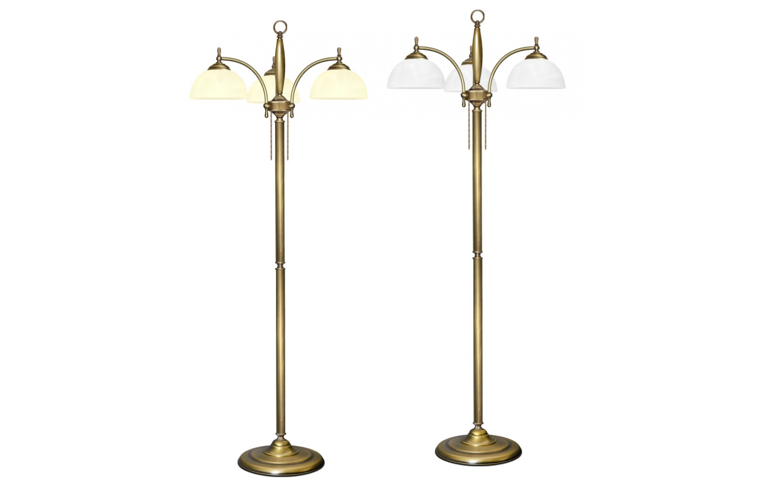 Lampa podłogowa z mosiądzu C-P3