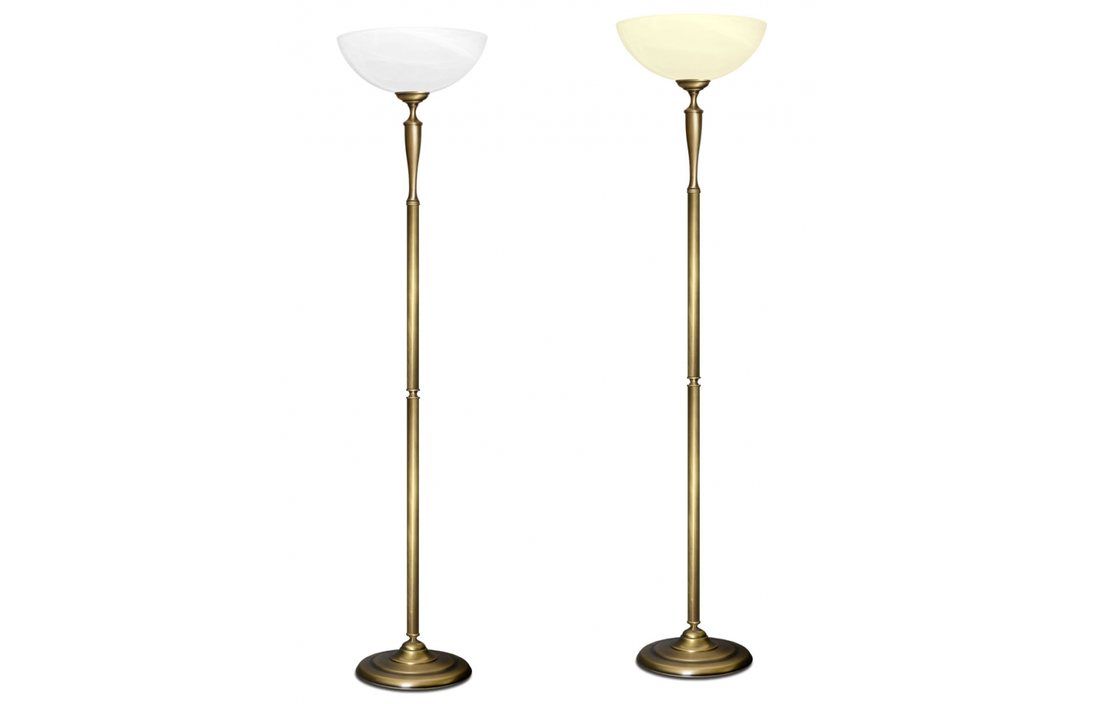 Lampa podłogowa z mosiądzu P-P1A