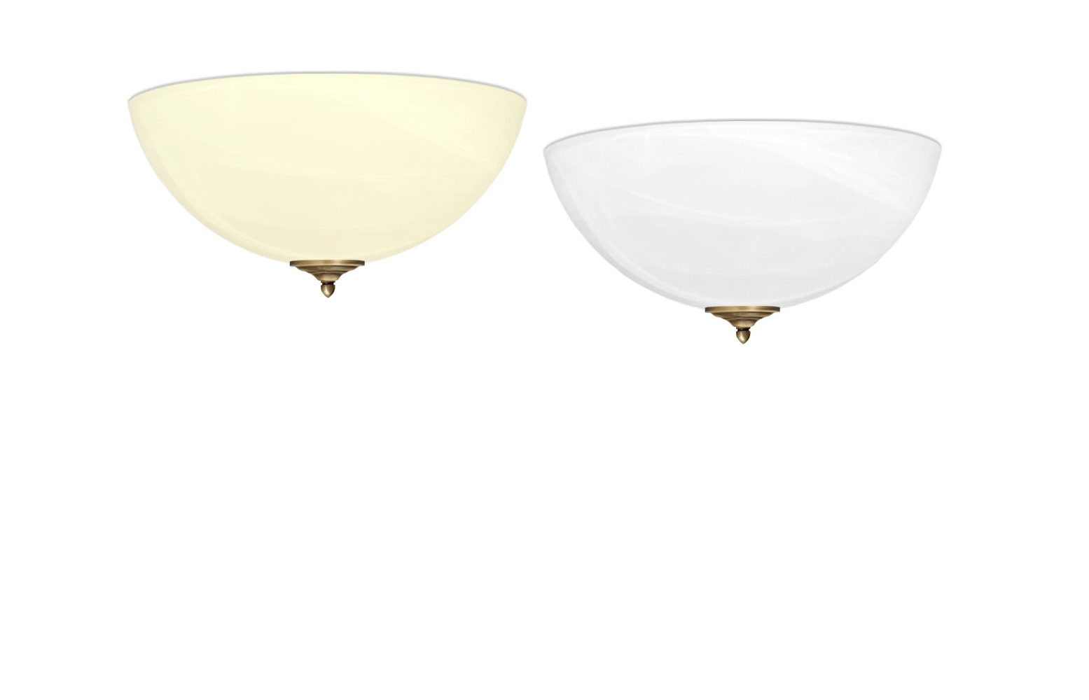 Plafon z dużym kloszem P-PL3D