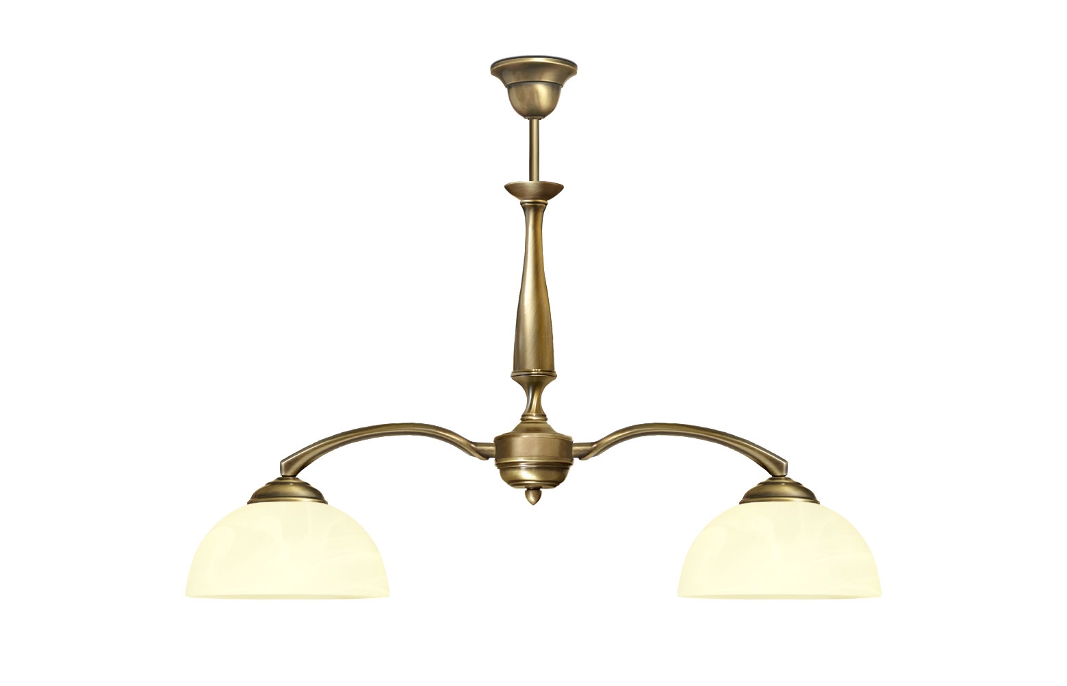 Mosiężny żyrandol P-S2