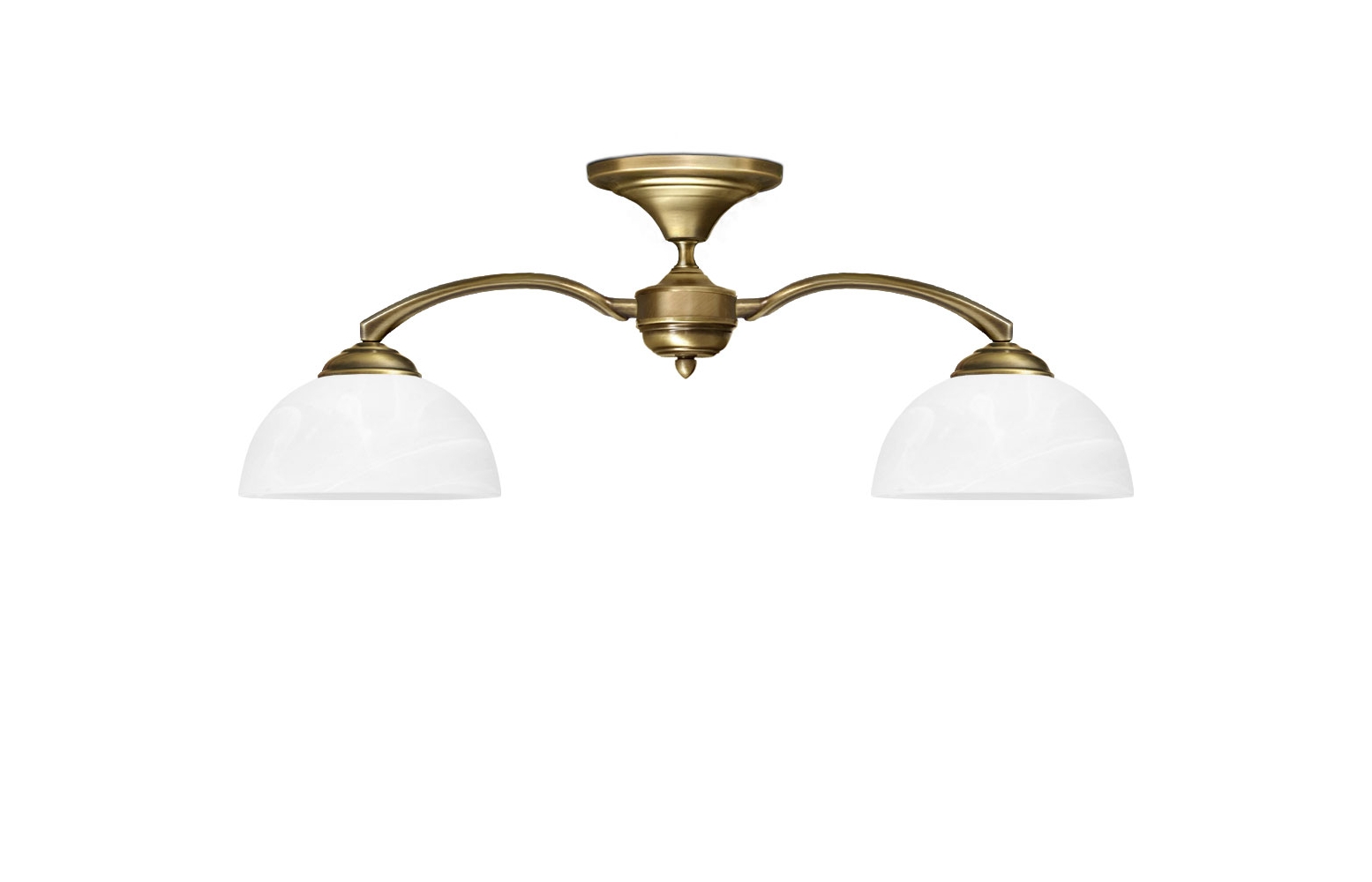 Niski żyrandol dwuramienny P-S2K