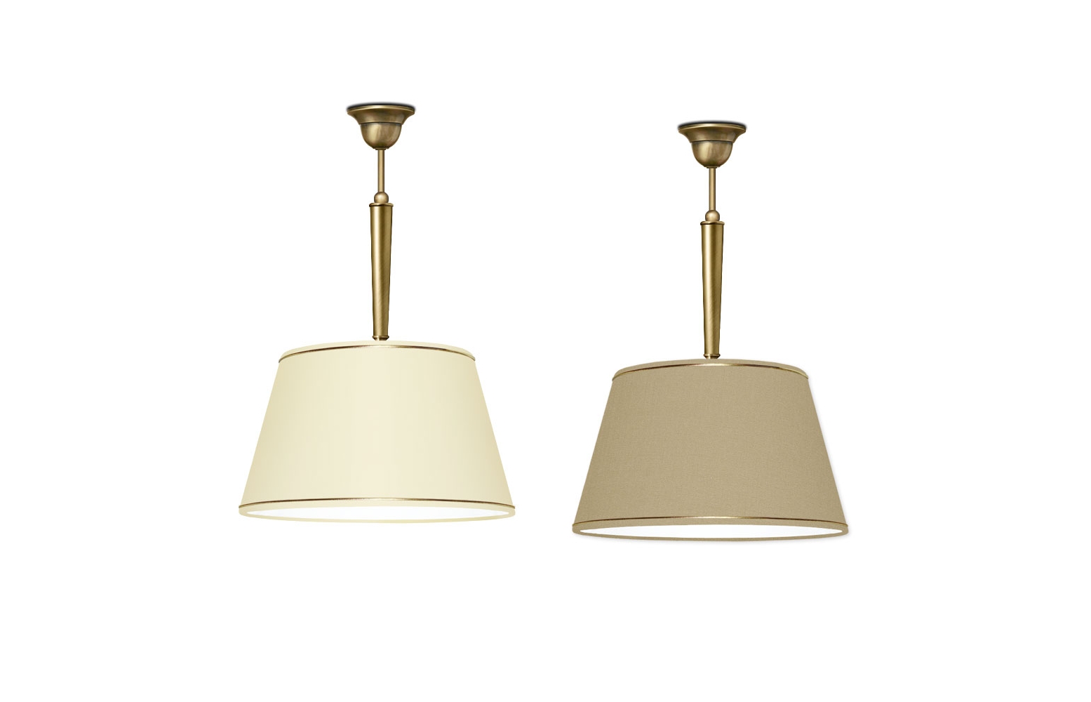 Lampa sufitowa z mosiądzu YA-S1C35