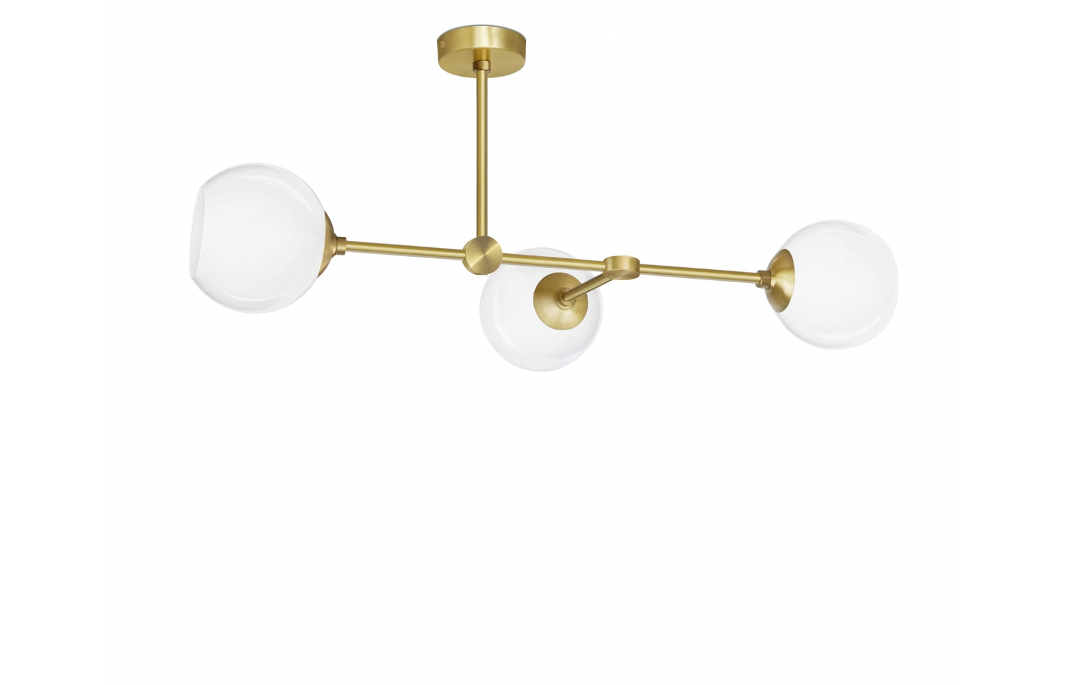 Nowoczesna złota lampa wisząca do przedpokoju G-S3P