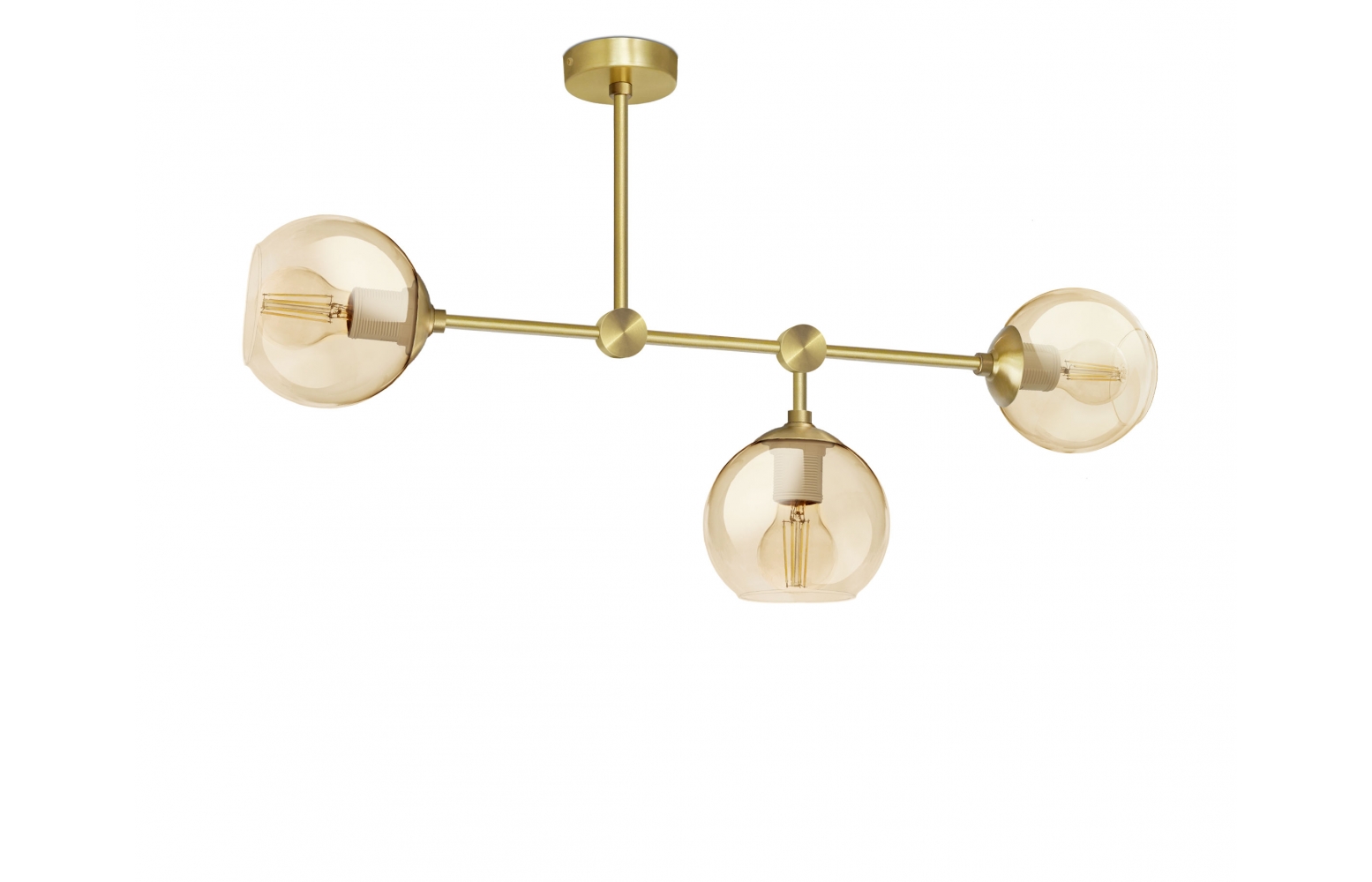 Złota lampa do nowoczesnego wnętrza GB-S3D