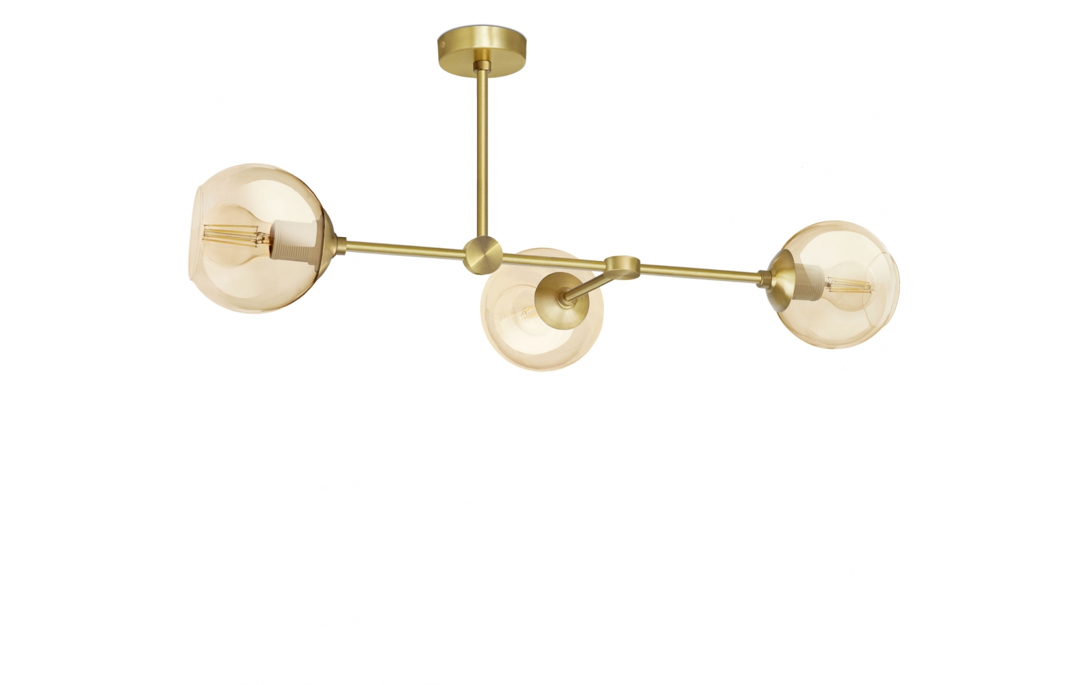 Mosiężna złota lampa wisząca GB-S3P