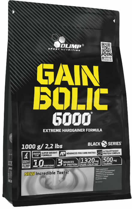 Odżywka białkowo-węglowodanowa Olimp Sport Nutrition Gain Bolic 6000 - 1000 g Banan - suplement diety