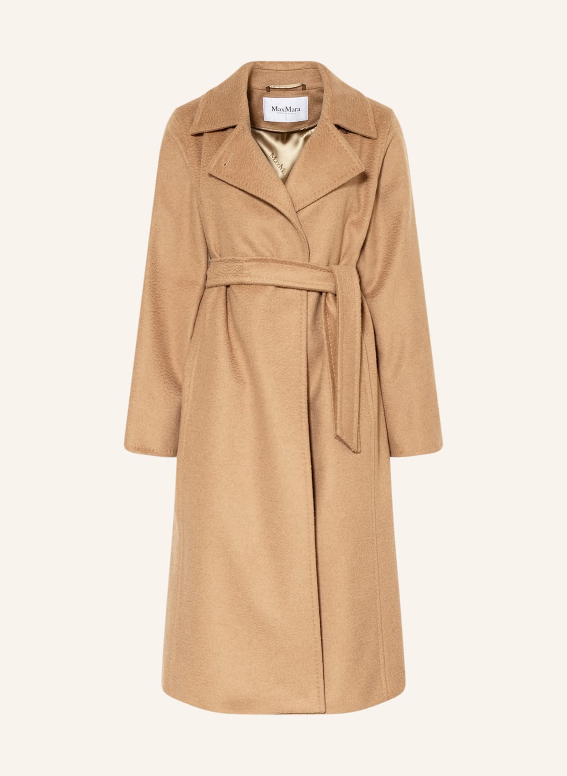 Max Mara Płaszcz Z Wielbłądziej Sierści 3manuel beige