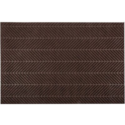 Wycieraczka wewnętrzna Tiger 60 x 40 cm brązowa