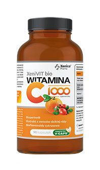 Xenico Pharma XeniVIT bio Witamina C 1000 - 90 kaps. Vcaps
