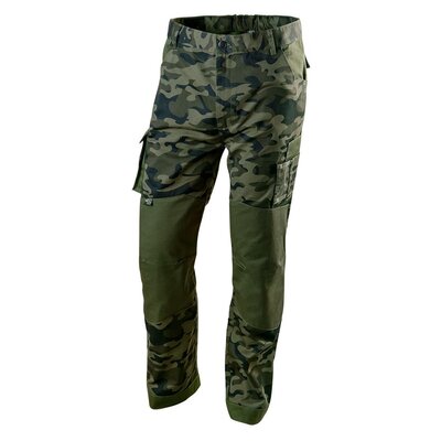 NEO-TOOLS Spodnie robocze CAMO, rozmiar XS