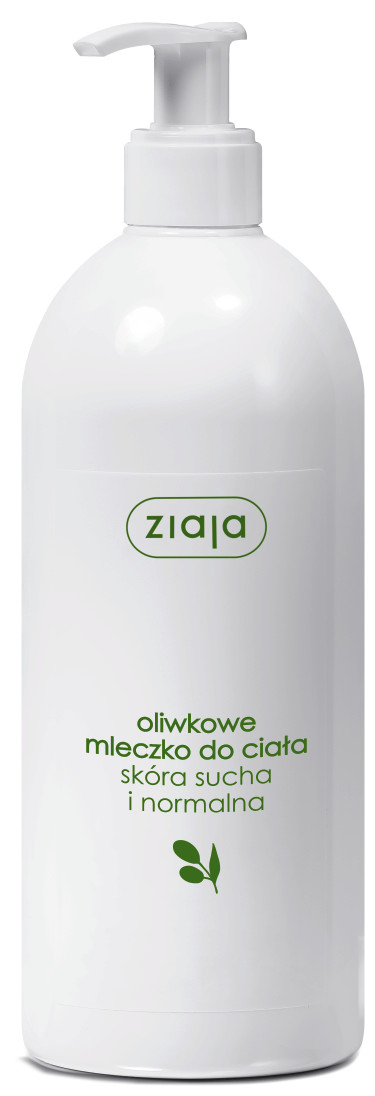 Ziaja Naturalne oliwkowe mleczko do ciała Nawilżająco Wygładzająca Zmiękczająca Do cery suchej i normalnej 400ml