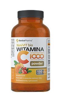 Zdjęcia - Witaminy i składniki mineralne XeniVit Bio Witamina C 1000 Powder, 161,15 g