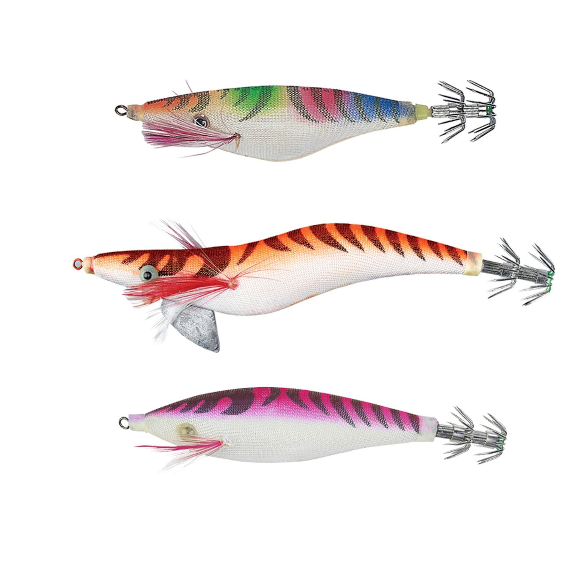 SEA SQUID Zestaw 3 woblerów na kalmary Unisex