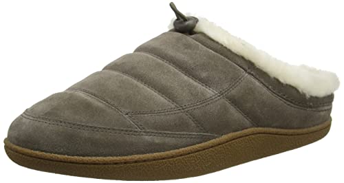 Clarks Męskie kapcie Pilton Mule, szary, 42 EU