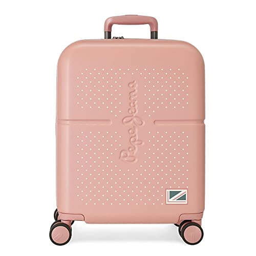 Pepe Jeans Laila wózek kabinowy, 40 x 55 x 20 cm, różowy, 40 x 55 x 20 cm, walizka kabinowa