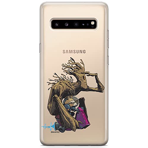 Etui Strażnicy Galaktyki 004 Marvel Nadruk częściowy Przeźroczysty Producent: Samsung, Model: S10 5G
