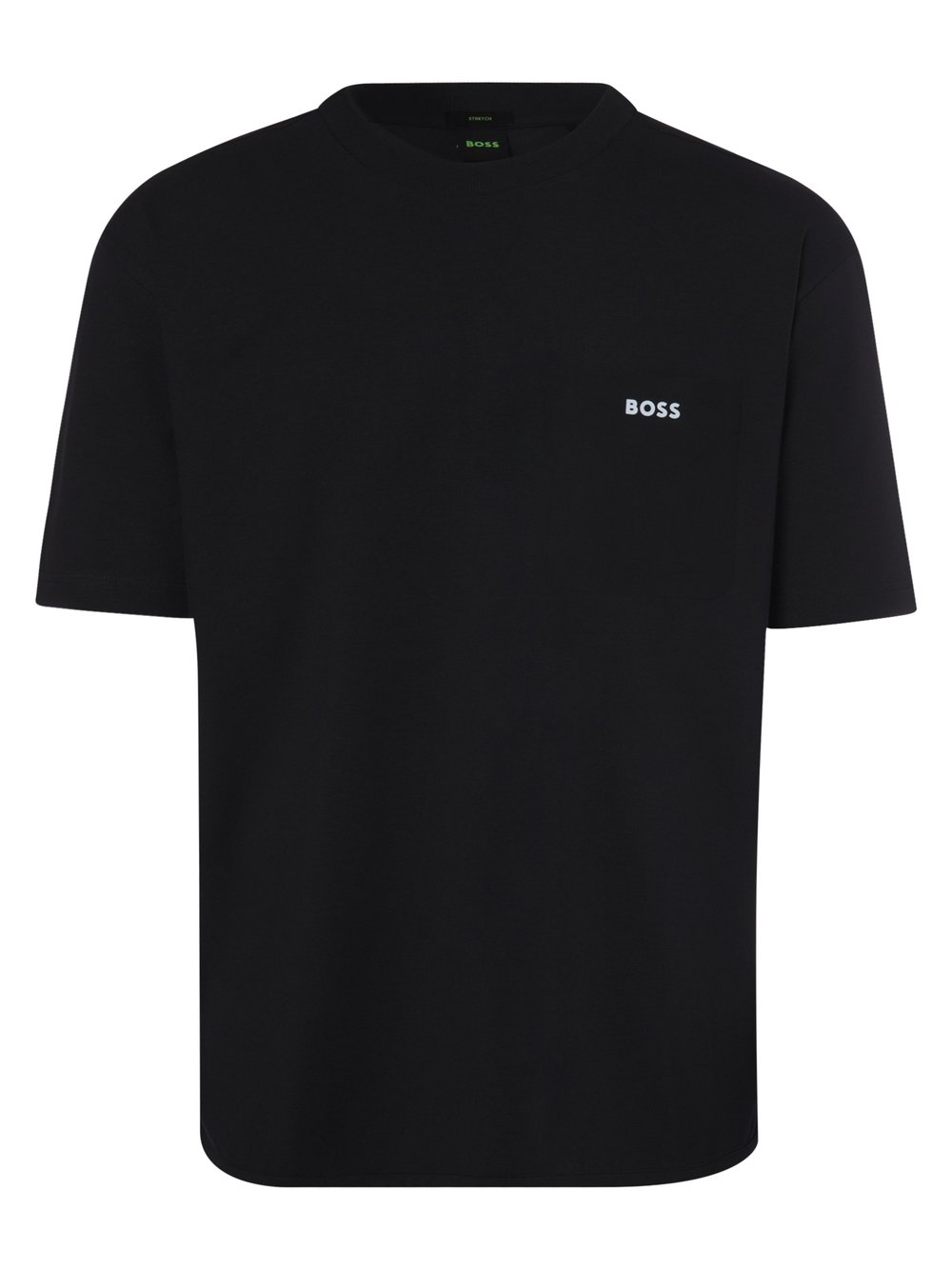 BOSS Green - T-shirt męski  Tee 6, niebieski
