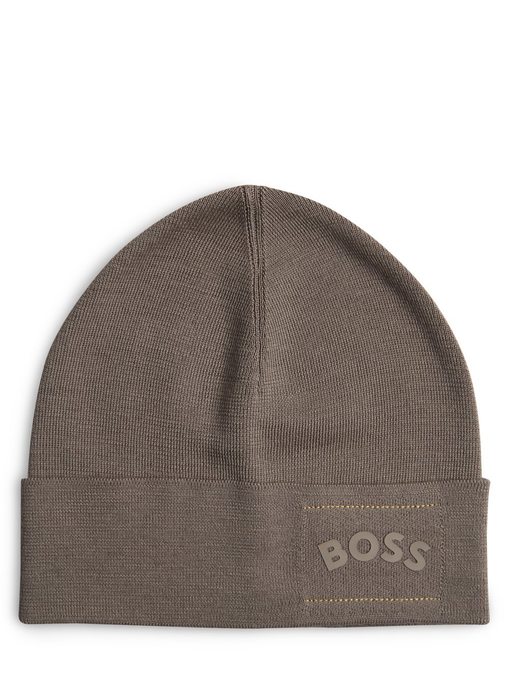 BOSS Green - Czapka męska  Aride, beżowy|szary