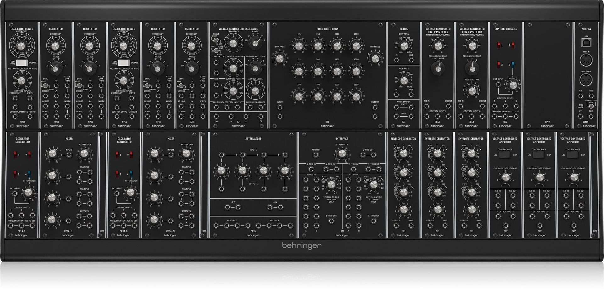 ‌BEHRINGER SYSTEM 35 - Zestaw syntezatora modularnego System 35 ♦ 30 DNI NA ZWROT ♦ GWARANCJA DOOR-TO-DOOR ♦ SZYBKA WYSYŁKA