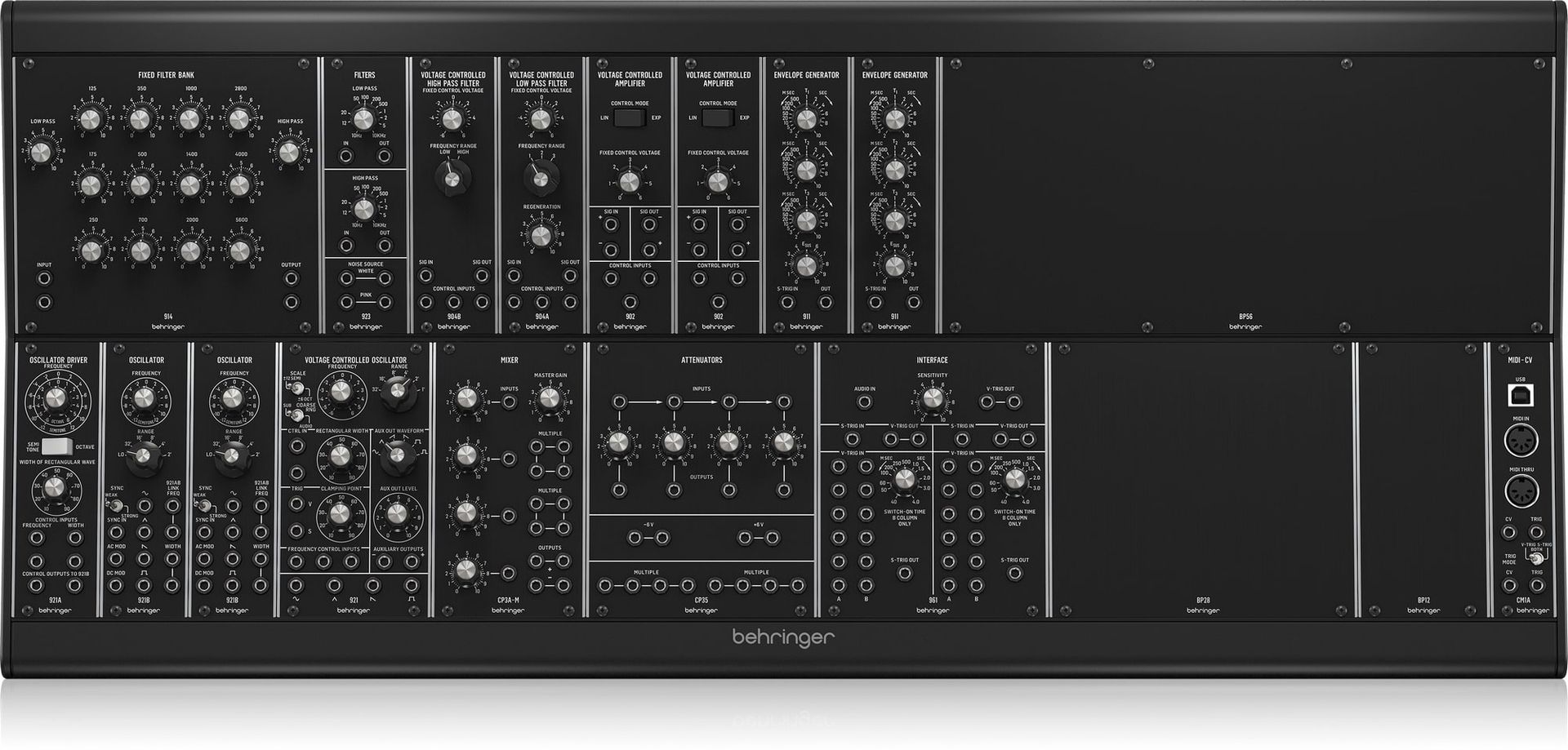 ‌BEHRINGER SYSTEM 15 - Zestaw syntezatora modularnego System 15 ♦ 30 DNI NA ZWROT ♦ GWARANCJA DOOR-TO-DOOR ♦ SZYBKA WYSYŁKA