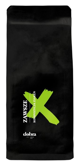 Kawa ziarnista Dobra ZAWSZE - Kompozycja Ziaren 1kg