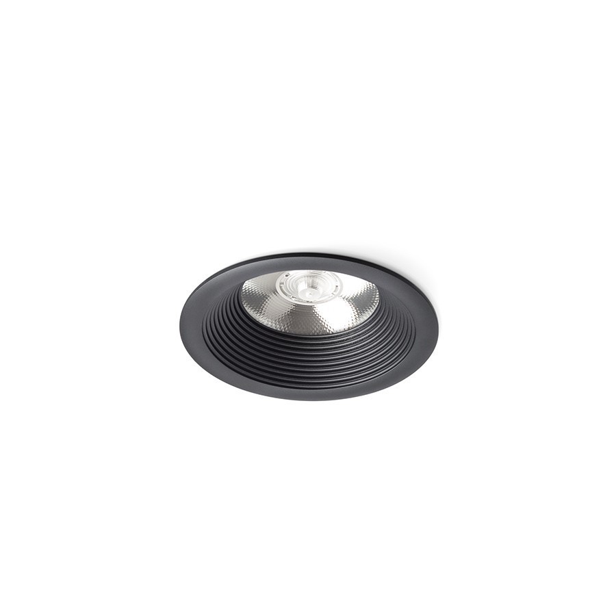 Redlux oczko stropowe LED Sharm Base 10W 900lm 3000K 24° czarne R13224