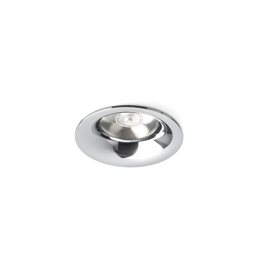 Redlux oczko stropowe LED Sharm Base 10W 900lm 3000K 24° chrom R13225