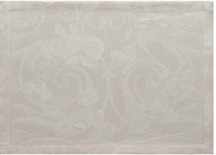 Le Jacquard Fran ais Podkładka żakardowa na stół Tivoli Jasnobeżowa