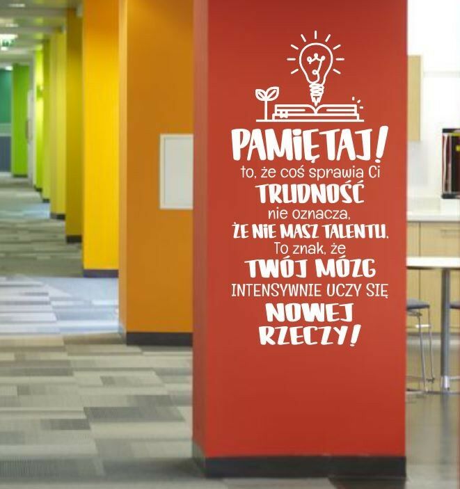 Naklejka Pamiętaj