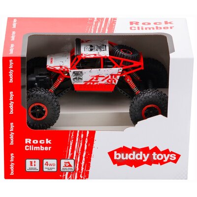 Buddy Toys Samochód zdalnie sterowany BRC 18.610 RC Rock Climber, czerwony
