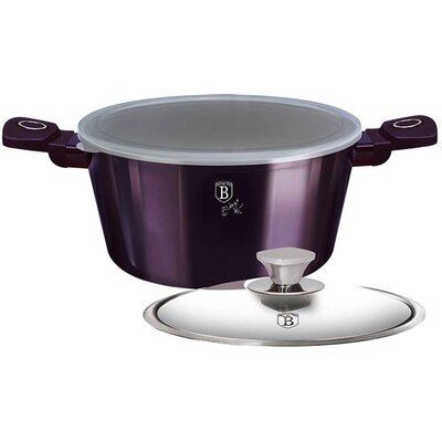 Berlinger Haus Lumarko Garnek tytanowy 24cm bh-6629 purple BH-6629 Kinghoff