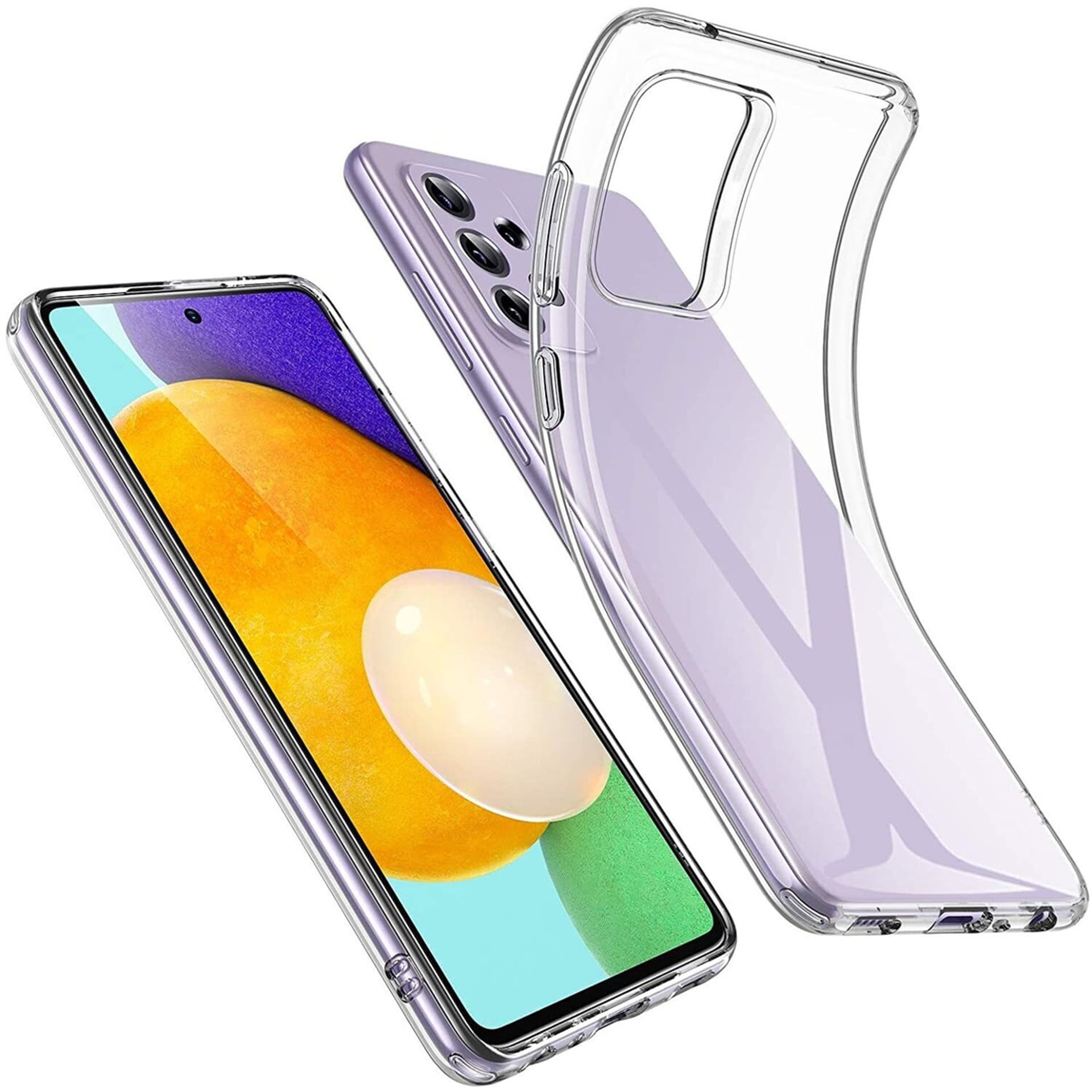 Zdjęcia - Etui Samsung   GALAXY A52S 5G Nexeri Slim Case Protect 2mm transparentne 