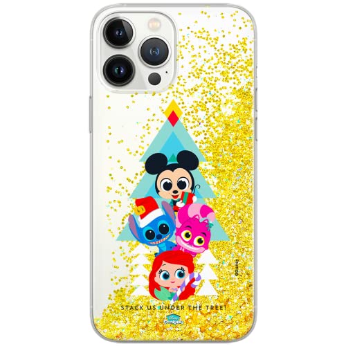 ERT GROUP etui na telefon Apple Iphone XS, case oryginalny i oficjalnie licencjonowany przez Disney, wzór Disney Friends 001, optymalnie dopasowane, z efektem płynnego brokatu