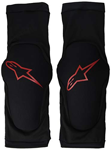 Alpinestars Męski ochraniacz na kolana Paragon Plus, czarny czerwony, średni