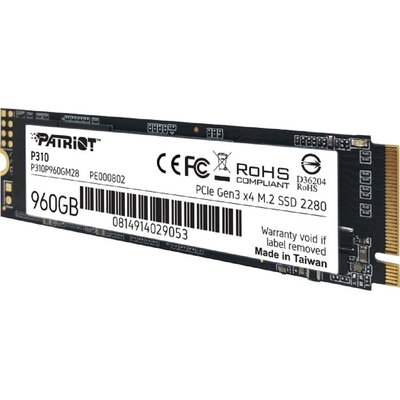 Patriot 960GB M.2 PCIe NVMe P310