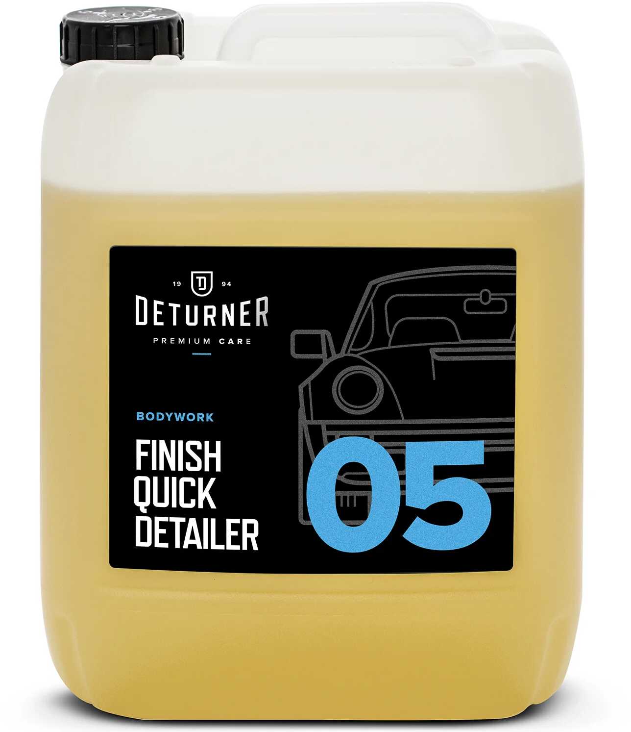 Deturner Finish Quick Detailer  produkt do pielęgnacji lakieru, podbija połysk 5L