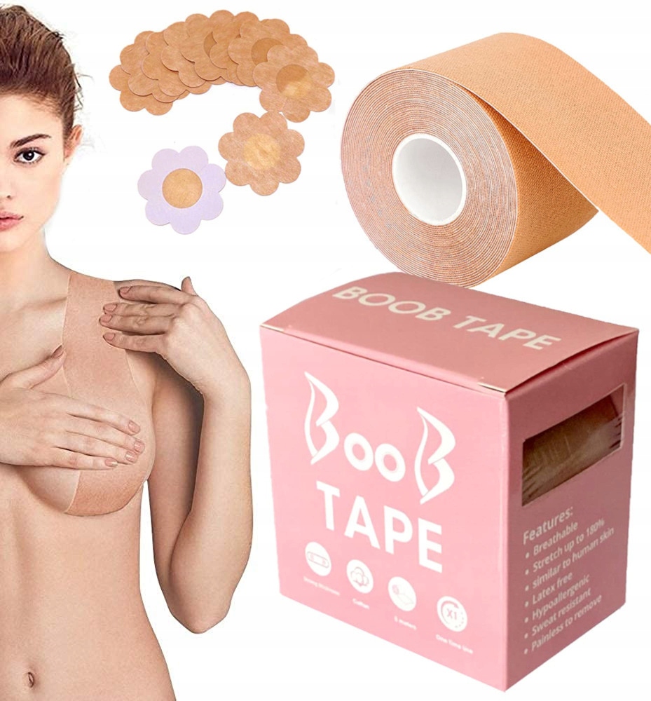 Taśma Modelująca Unosząca Biust Tejp Dekolt Tape