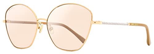 Jimmy Choo Damskie okulary przeciwsłoneczne MARILIA/G/SK BKU, 63, Bku