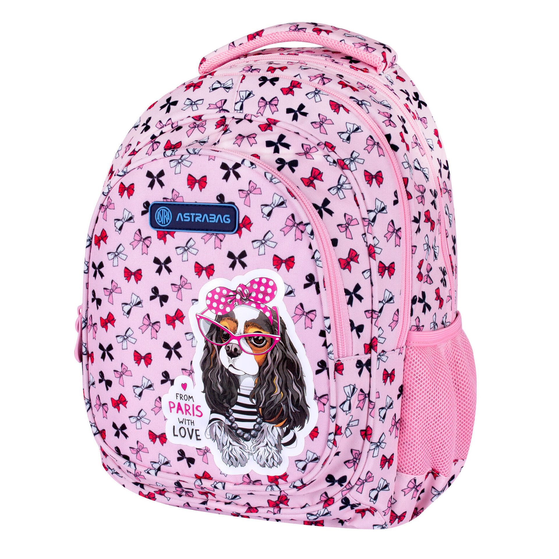 Astra Plecak szkolny AB330 Sweet Dog With Bows 502021562