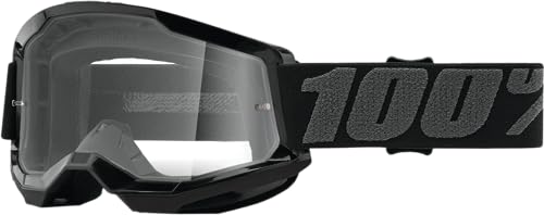 1 00% Motocross Brille Strata 2 klary, czarny, HU-GOG-1055