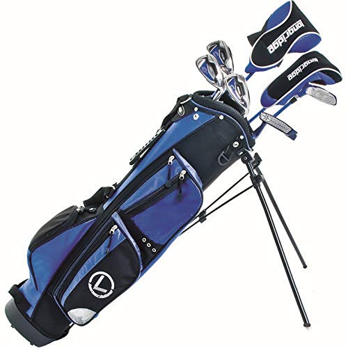 Longridge Golf Package Challenger Cadet Boys Package, Black / Navy (JUP13GR)