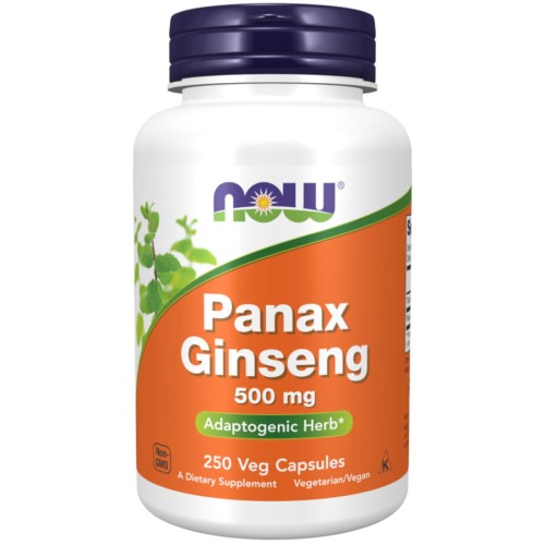 Now Foods Foods FOODS Panax Ginseng 500mg 250 kaps. NW163